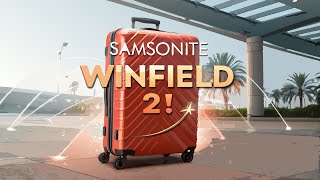 Samsonite Winfield 2 The Best Checked Hardside Luggage For Travellers [upl. by Ainslie]