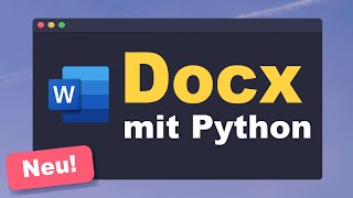 Python Word Automation Mit Platzhaltern unzählige Dokumente erstellen I Tutorial Deutsch einfach [upl. by Pasquale]