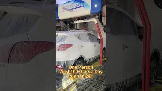 Contactless car wash with 24hour efficiencycarwash carwashing [upl. by Acired]