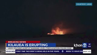 Hawaiian Volcano Observatory details new Kīlauea eruption [upl. by Efron]