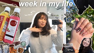 a week in my life vlog  grocery shopping cooking sephora haul new nails [upl. by Manly955]