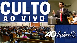 CULTO AO VIVO da Assembleia de Deus  AD Linhares  Santa Ceia  01072023 [upl. by Studnia]