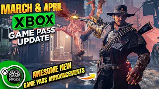 23 MASSIVE NEW XBOX GAME PASS DROPS THIS APRIL amp MARCH amp BEYOND [upl. by Olivier]