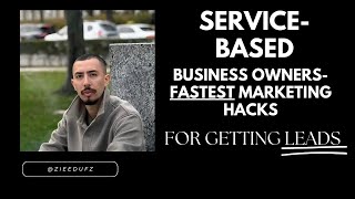 Affordable Marketing Strategies to Get Leads Fast for Your New Business [upl. by Esiuolyram]