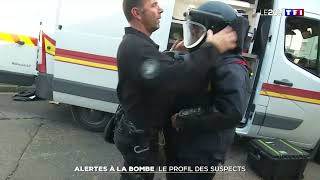 Fausses alertes à la bombe en France  quel est le profil des personnes interpellées [upl. by Lothar]