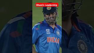 DHONIS Leadership Thala dhoni amp Kohli HBD msdhoni captaincool kingkohli cricket win six [upl. by Berte510]