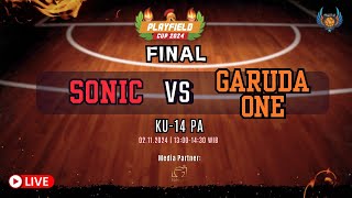 PLAYFIELD CUP 2024 SONIC VS GARUDA ONE KU14 PUTRA FINAL [upl. by Ashly]