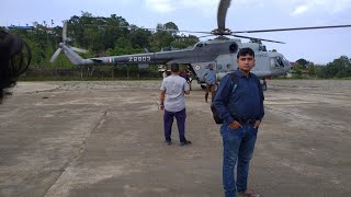 haflong to Silchar airport kumbhirgram helicopter Main Kaise Aaya helicopter sa Silchar meinairforc [upl. by Wey]