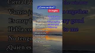 Palabras en ingles ingles inglesfacil inglesrapido inglesonline inglesamericano [upl. by Kelvin]