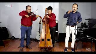 A los Filos de un cuchillo  ARPA Y VIOLIN Erick Vergaray en vivo [upl. by Gnim727]