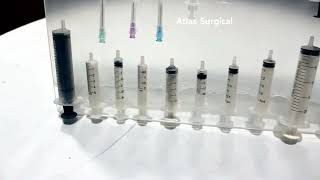 Insulin amp Disposable Syringes by Atlas Surgical  medicalsupplies medicaldevices [upl. by Werdnaed]