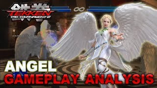 Tekken Tag Tournament 2  X360  PS3  Angel in depth Gameplay Analysis [upl. by Town]