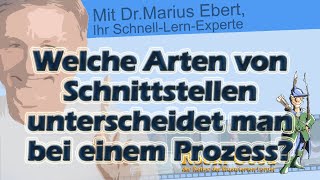 Welche Arten von Schnittstellen unterscheidet man bei einem Prozess [upl. by Elockcin]