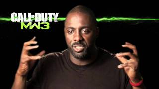 Call of Duty Modern Warfare 3  Interview with Idris Elba Truck [upl. by Kraska]