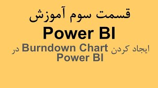 How to create Burndown chart in Power BI [upl. by Ueih48]