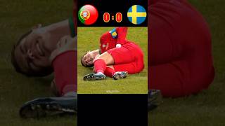 Portugal VS Sweden3 1 Greatest Hattrick by C Ronaldo😱🤯footballshorts youtubeshorts futbol [upl. by Hocker]