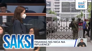 Alice Guo tinawag ng NICA na quotagent of influencequot  Saksi [upl. by Aika]