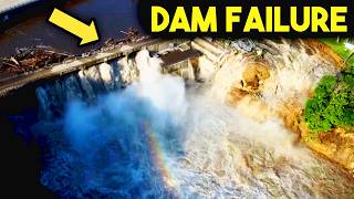 Scary Dam Failures Captured on Camera [upl. by Odeen452]