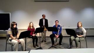 Benefits of Playing Chamber Music  Woodwind Qt Masterclass with prof Clarence Padilla Drake Univ [upl. by Nohpets]