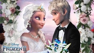 Frozen 2 Elsa and Jack Frost are getting married The royal Jelsa wedding ❄💙Alice Edit [upl. by Brynna]