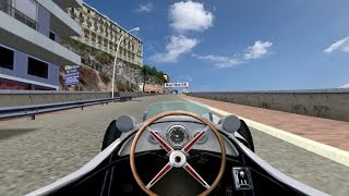 F1 1955  Juan Manuel Fangio  MercedesBenz W 196  Monaco rFactor [upl. by Brower]