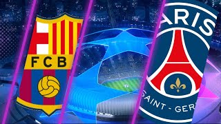 BARCELONA VS PARIS SANT GERMAIN [upl. by Nickolaus]