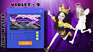 Jumpmaster Violet 9  ZEPETO Free Zem In Jump Master World [upl. by Attenyw]