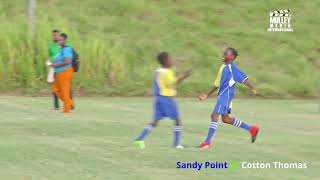 Primary School Football 2024 Highlights Cotton Thomas Comprehensive vs Sandy Point Primary School [upl. by Phaih]