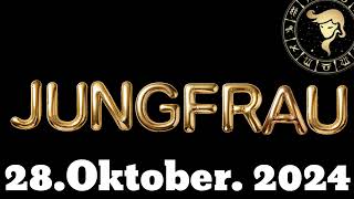 horoskop Jungfrau und Tarot Montag 28 Oktober 2024 [upl. by Dukey]