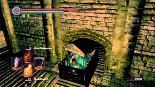 Dark Souls Catacombs Pt 1 Titanite Demon Great Scythe and Gravelord Covenant [upl. by Matless]