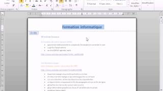 Google Doc traitement de texte 18 entête et pied de page [upl. by Atoel842]