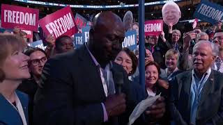 Tim Walzs old student leads Minnesota delegation during DNC convention roll call [upl. by Giorgio]