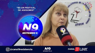 quotES UN FESTIVAL DE ASESORESquot  NOTICIERO 9 [upl. by Siaht]