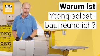 Frag Ytong Bausatzhaus Warum ist Ytong selbstbaufreundlich und wie werden die Steine verarbeitet [upl. by Tibbitts]