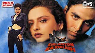 Khiladiyon Ka Khiladi Video Jukebox  Akshay Kumar Rekha Raveena Tandon  Kumar Sanu Sadhana [upl. by Akel550]