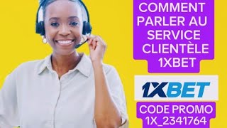 COMMENT PARLER AU SERVICE CLIENT 1XBET [upl. by Eelibuj]