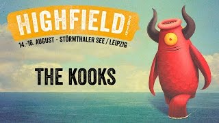 THE KOOKS auf dem Highfield 2015 [upl. by Cleo]