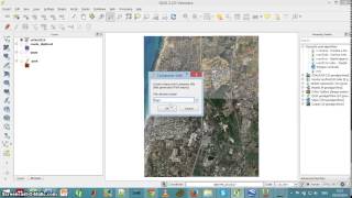 GIS 2015 07 map composer add map [upl. by Notsahc]