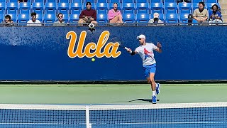 Novak Djokovic Court Level Practice at UCLA [upl. by Ias19]