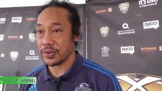 Former All Blacks Tana Umanga on being Blues Rugby Coach Brisbane Global Tens Keys to Success [upl. by Naerb]