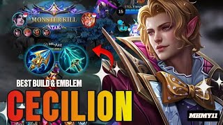 CECILION 600 STACK CUMA 17 MENIT INI TUTORIALNYA ANTI BOROS MANA MOBILE LEGENDS [upl. by Waldemar]