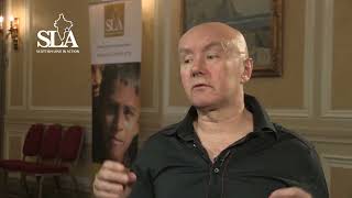 Irvine Welsh Trainspotting novelist supports Scottish Love in Action SLA  Jan 2015 [upl. by Mccullough]