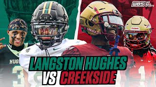 BIGGEST RIVALRY IN GA  Langston Hughes vs Creekside  FULL GAME HIGHLIGHTS [upl. by Bald]