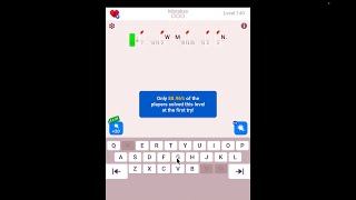 Cryptogram The Solution For Level 140  Step by Step Word Brain Puzzle [upl. by Luba336]