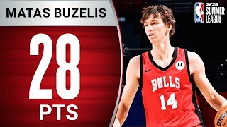 Matas Buzelis SHINES In Summer League 👀 [upl. by Asiak493]