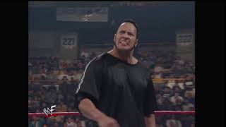 WWF Raw 2221999  Paul Wight Big Show Raw Debut Match vs The Rock [upl. by Roarke]