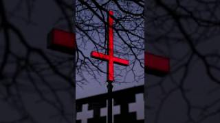 Is the upside down cross DEMONIC 😱 history religion shorts [upl. by Oatis482]