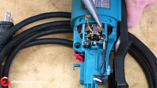 How to Replace the Brushes on a Makita GrinderA Quick Fix [upl. by Netneuq]