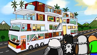 สร้างรถให้เป็นบ้านสุดหรู  Roblox [upl. by Kathi]