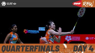 PERODUA Malaysia Masters 2024  Day 4  Court 2  Quarterfinals  Session 2 [upl. by Anyar]